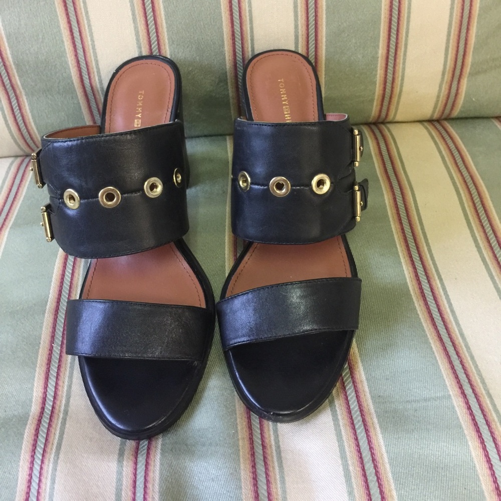Tommy Hilfiger “Nika” Slide Sandal.